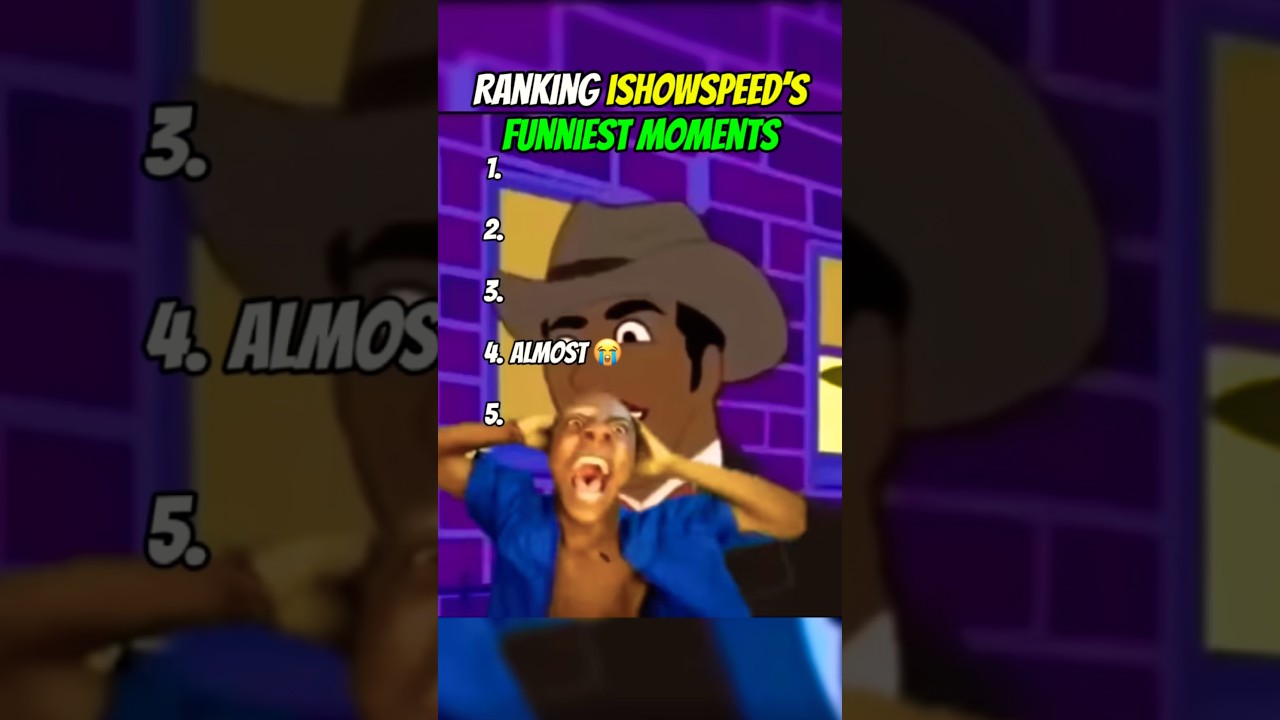 Ranking IShowSpeed’s FUNNIEST Moments Fr 🤣🔥 #shorts #ishowspeed #funny
