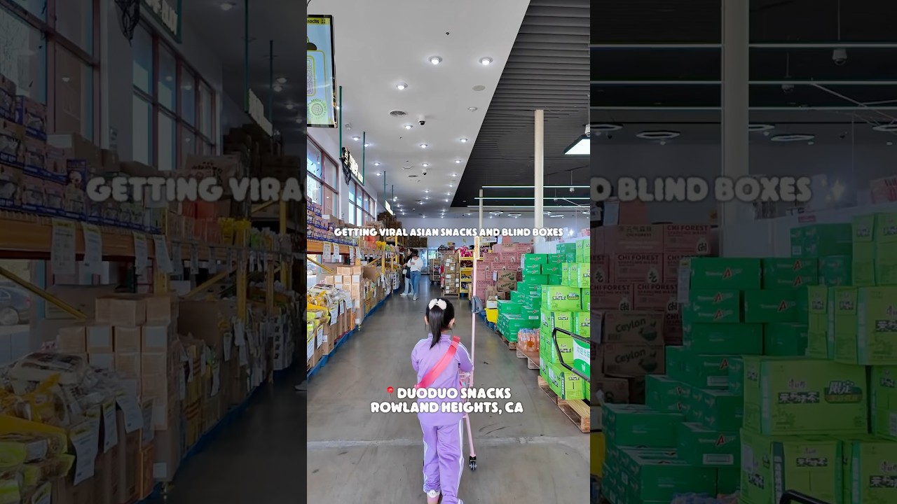 #duoduosnacks has everything asian #viralsnacks #viraltoys #blindboxes you can get!#noobiefoodiefam