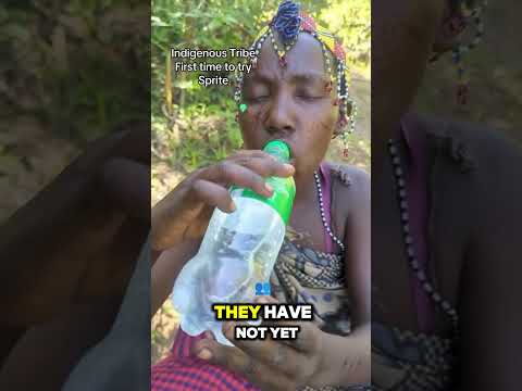 African Tribe Gifted Sprite To Try For The First Time... #africantribe #interesting #fascinating