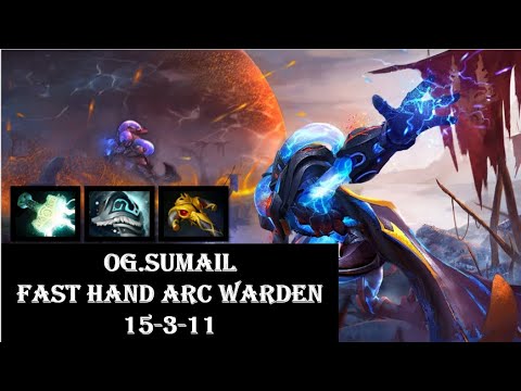 OG.Sumail [Arc Warden] Insane Hand Speed Carry 15-3-12 |7.25 Dota 2