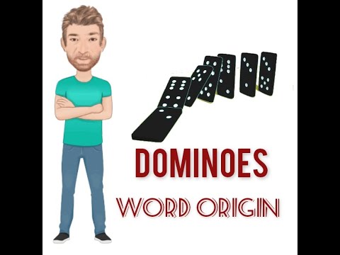 Did You Ever Wonder Where Dominoes Came From? - Word Origins (567) Domino Effect - Tutor Nick P