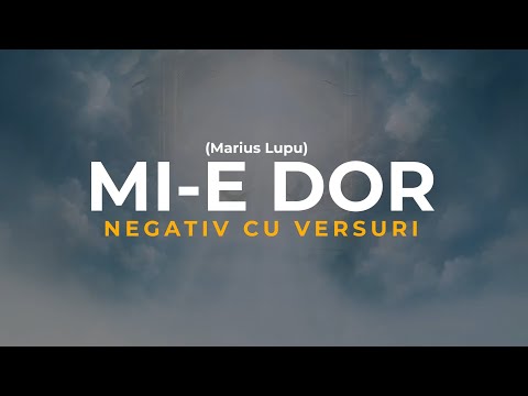 Negativ - MI-E DOR (Marius Lupu)