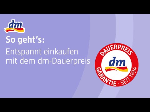 Die dm-Dauerpreisgarantie I dm-Service