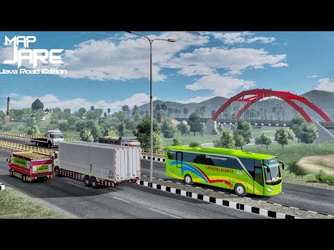 Map JATRA V3 Euro Truck Simulator 2 [1.50 to 1.57]