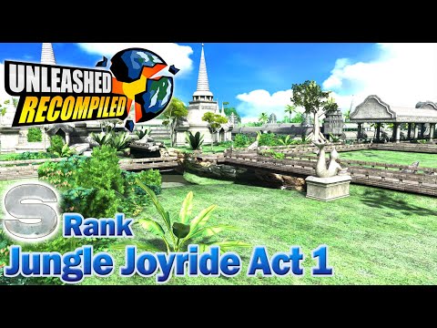 Unleashed Recompiled (Sonic Unleashed PC) - Adabat Jungle Joyride Day Act 1 (S Rank)