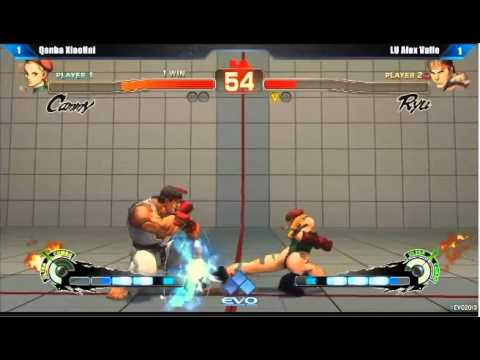 EVO2013 SSF4AE Qanba XiaoHai vs LU Alex Valle