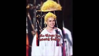 Green Day - The Things I’ve Heard Today (live at the Fillmore, 1996 Billie solo acoustic)