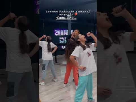 The Yan Girls (🇦🇲 JESC 2023) rehearsing (10/11/2023)