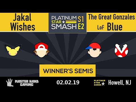Platinum Star Smash S1:E2 - Jakal + Wishes vs  The Great Gonzales + LoF | Blue - W Semifinals