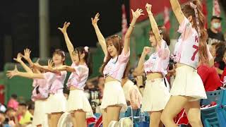 【台湾チア】2024.4.19　小龍女　三振出局曲　#味全龍　#cheerleader #味全龍啦啦隊