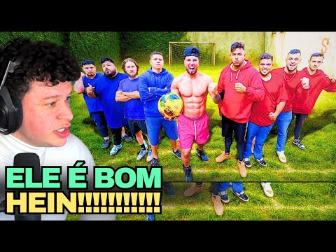 ARUAN REAGE: REAÇÃO DOS MEUS AMIGOS AO VER A REFORMA DA QUADRA DE FUTEBOL NA MANSÃO HUNTERS 5.0