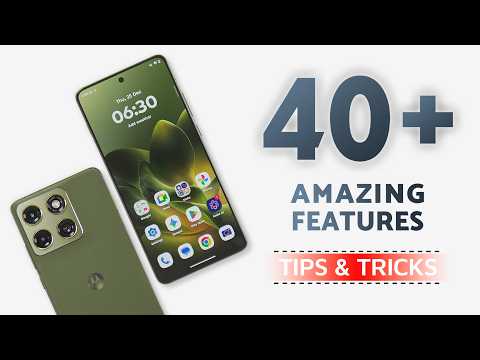 Moto Edge 70 Tips & Tricks | 40+ Special Features - TechRJ
