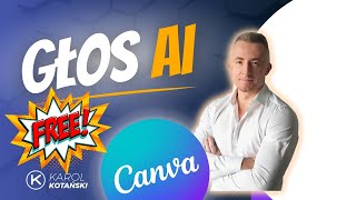 Nowość w Canva! Głos AI – Jak dodać lektora do swojego wideo?
