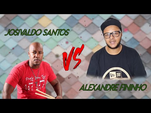 DUETO DE BATERAS - JOSIVALDO SANTOS E ALEXANDRE FININHO