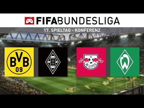 FIFA-BUNDESLIGA l KONFERENZ - 17.Spieltag l FIFA 19