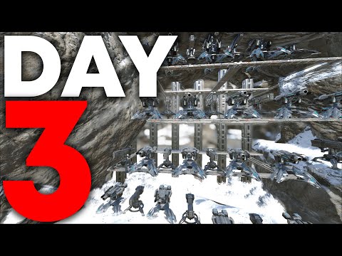 Duo Raiding A Rich Modded Ice Cave Day 3! - Ark