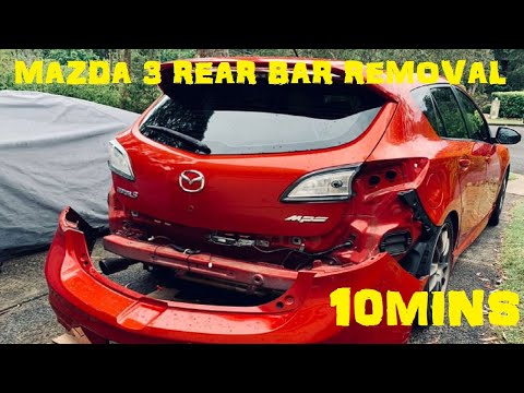 Mazda 3 Rear Bumper Removal: Step-by-Step DIY Guide