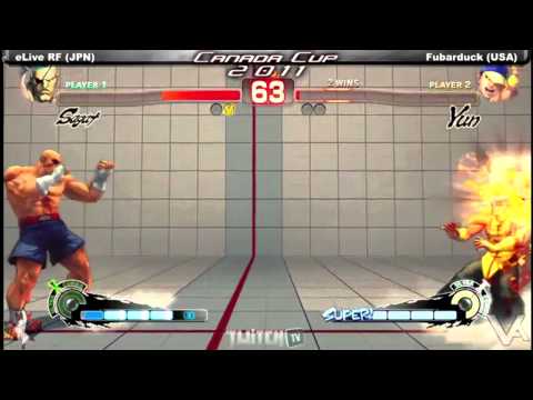 Canada Cup Gaming 2011 SSF4AE eLive RF JPN vs Fubarduck USA