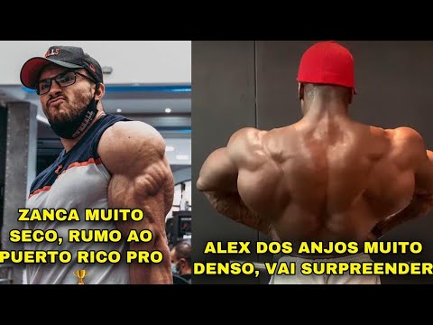 ALEX DOS ANJOS REVELOU SEU FÍSICO ATUAL + ZANCANELLI FIBRADO DEMAIS!!😱