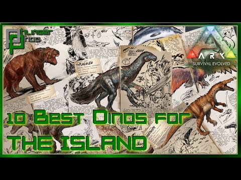 Top 10 Dinosaurs to Tame for The Island - Ark Basics