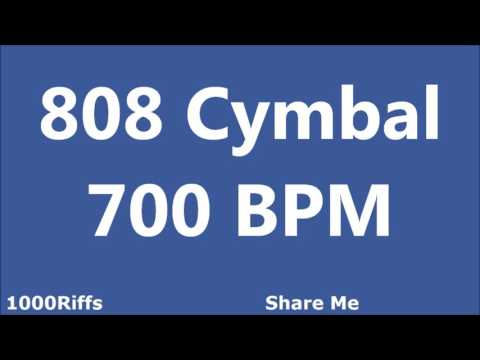 808 Cymbal Metronome : 700 BPM