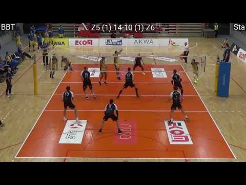 Stal Nysa - BBTS Bielsko-Biała 2:3 - najlepsze akcje w wykonaniu BBTS.