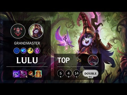 Lulu Top vs Sion - EUW Grandmaster Patch 10.8