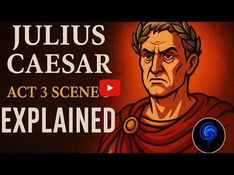 Julius Caesar Act 3 Scene 1 Explained | Full Summary & Analysis | ICSE English Literature