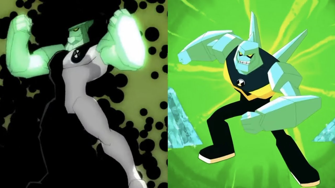 Ben 10 Original Series vs Reboot Transformations