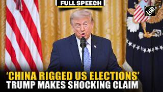President Trump makes HUGE China election meddling claims in U.S. elections