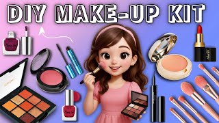 Amazing DIY *MAKE-UP KIT* with Paper💄 | Budget Friendly Craft