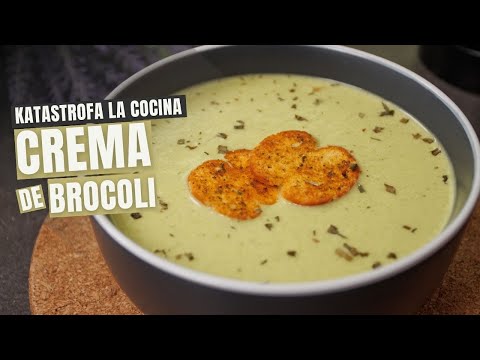 Crema de brocoli, riquísima y nutritiva