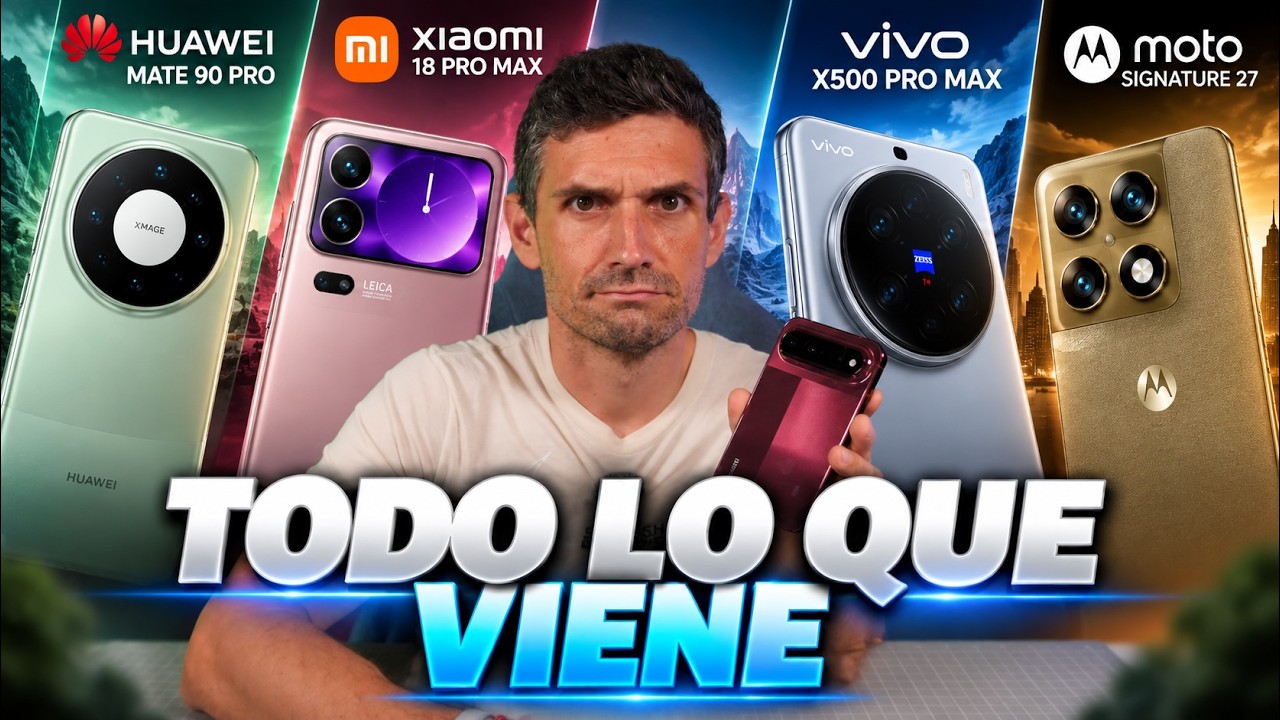 vivo X500 PRO MAX y el Xiaomi 18 PRO MAX que TODOS QUERRÁN