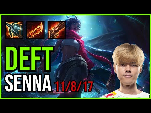 DEFT - SENNA vs THRESH Support - KR Grandmaster - Patch 11.4
