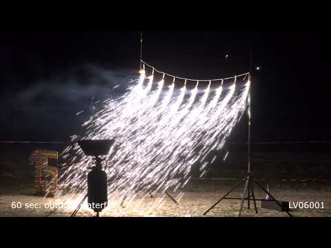 LV06001 60 sec outdoor waterfall