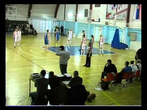 Radnički - Radivoj Korać 58:71 10. kolo Prve lige Srbije sezona 2013/14