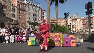 東京ディズニーシー・スプリングカーニバル・プリマヴェーラ2007 ザンビーニ・ブラザーズ・リストランテ前 前説大道芸 Tokyo DisneySea Spring Carnival Primavera