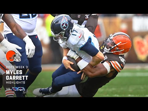 Can't Double Team Myles Garrett!