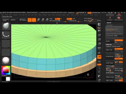Introduction to ZBrush Tutorial 25