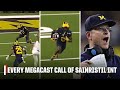 EVERY CALL from Michigan’s GAME-SEALING INT in the National Championship 🔥 | ESPN College Football