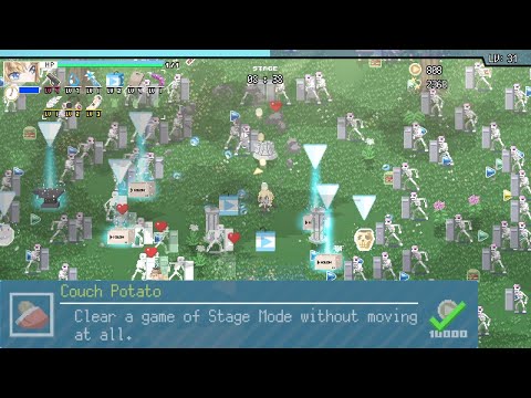 Couch Potato Hardcore 【HoloCure 0.5 | Gameplay】