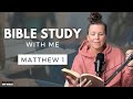Matthew 1 What Is The Genealogy Of Jesus Bible Study WITH ME