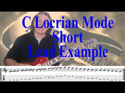 C Locrian Mode Short Lead Example for Grades 6, 7 and 8