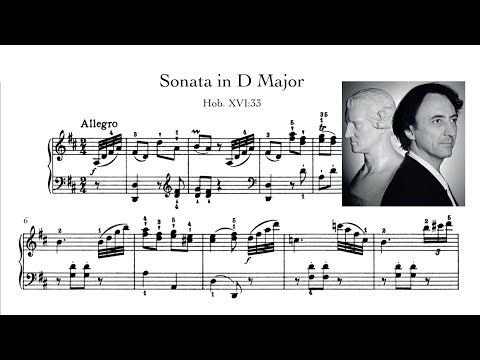 Haydn Sonata in D Major, Hob XVI 33 – Jean-Efflam Bavouzet