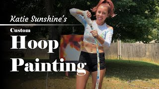 Katie Sunshine's Custom Hoop Painting