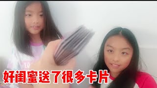 好闺蜜送给圆圆58张卡片，也太多了吧！你最喜欢哪一张呢？