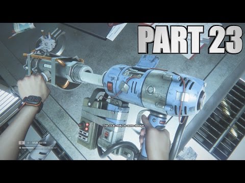 Alien: Isolation Walkthrough Part 23 - Bolt Gun - Gameplay Review Let's Play Xbox One