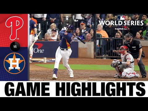 Phillies vs. Astros World Series Game 6 Highlights (11/5/22) | MLB Highlights