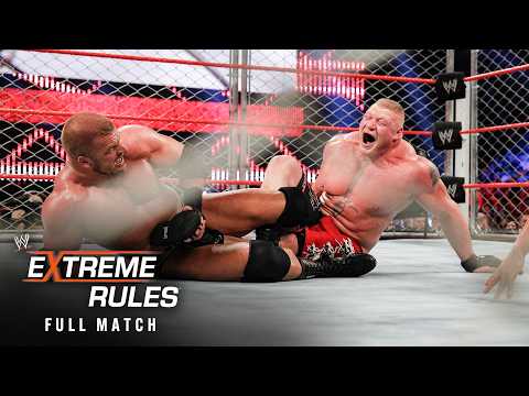 Triple H vs Brock Lesnar (WWE Extreme Rules 2013)