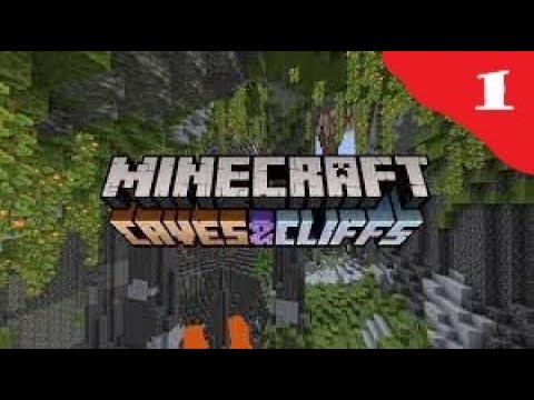 EPIC Minecraft 1.18 Longplay Part 1 - New World and Cave!